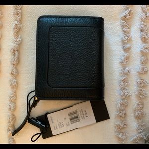 Marc jacobs black leather wallet - new with tag